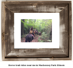 horse trail rides near me in Machesney Park, Illinois